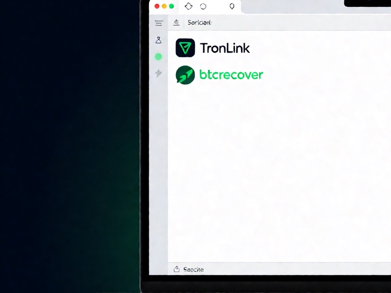 TronLinkbtcrecover工具恢复教程