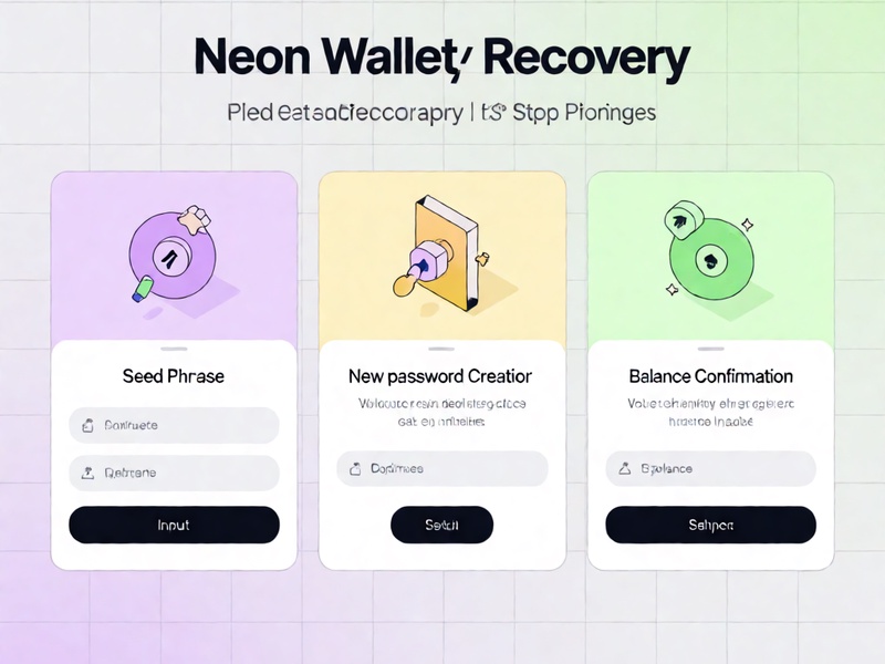 recuperar acceso a Neon Wallet